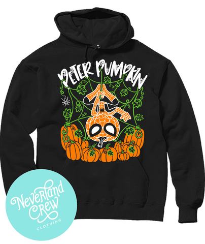 PETER PUMPKIN BLACK HOODIE