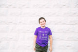 BE FRIENDS PURPLE TEE