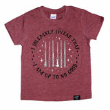 SOLEMNLY SWEAR MAROON TEE