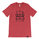 UPON A STAR RED TEE