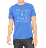 BE FRIENDS COBALT TEE