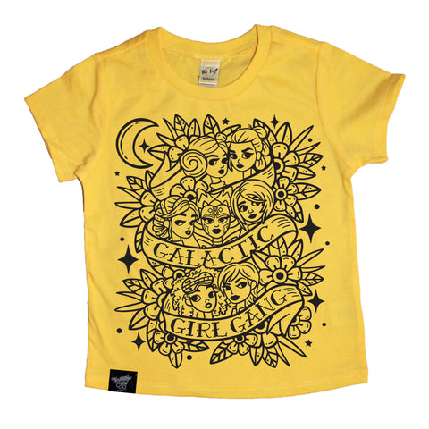 GIRL GANG YELLOW TEE