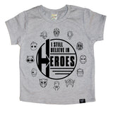 HEROES GRAY TEE