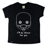 I'LL BE THERE BLACK TEE