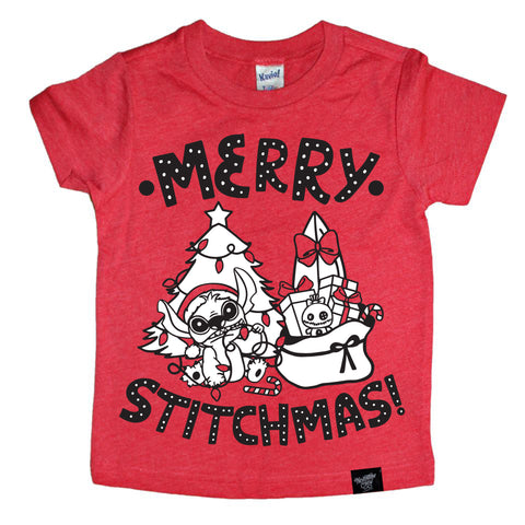 STITCHMAS RED TEE