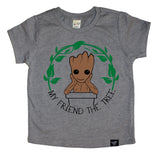 THE TREE GRAY TEE