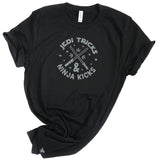 TRICKS & KICKS BLACK TEE